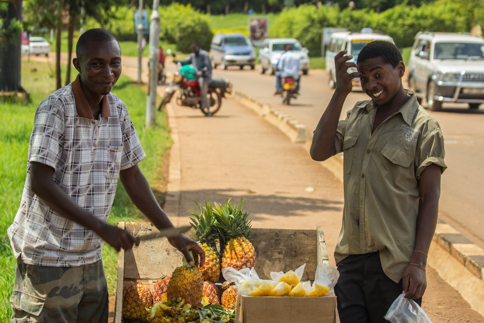 Kampala Central Business System Walk