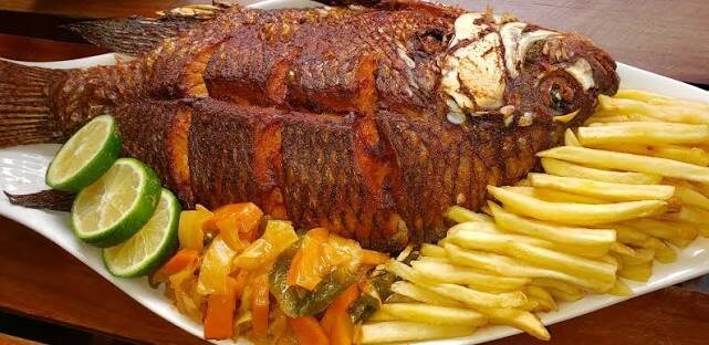 Deep-Fried Lake Victoria Whole Tilapia