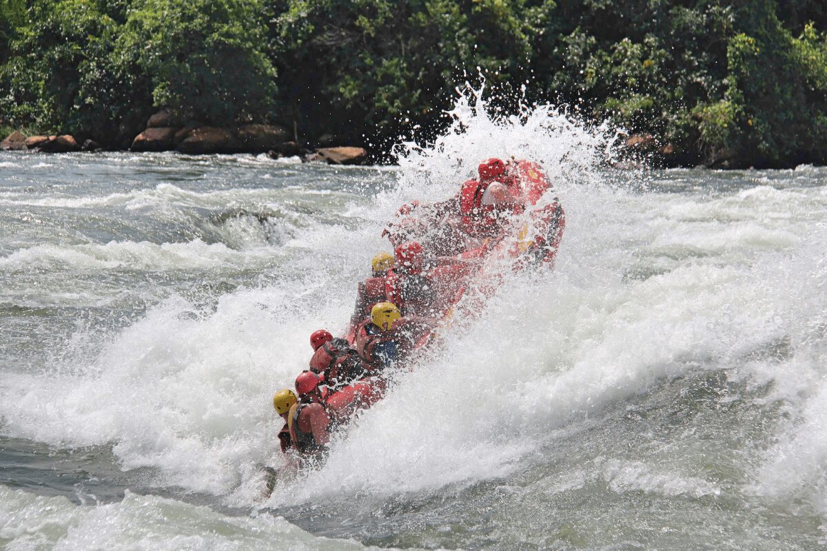 White Water Rafting on the Nile